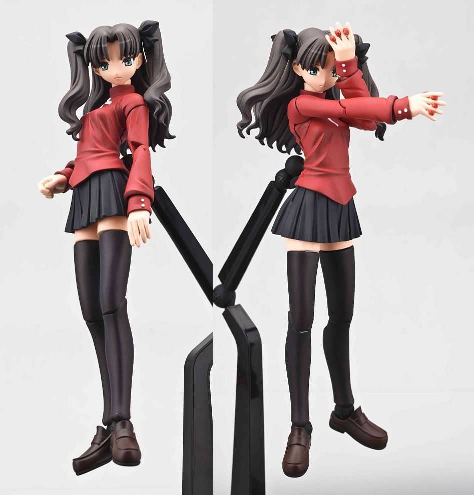 Fate/stay Night Rin Tohsaka - Kaiyodo Revoltech (Fate/Stay Night) action figure collectible [Barcode 4525296011890] - Main Image 4
