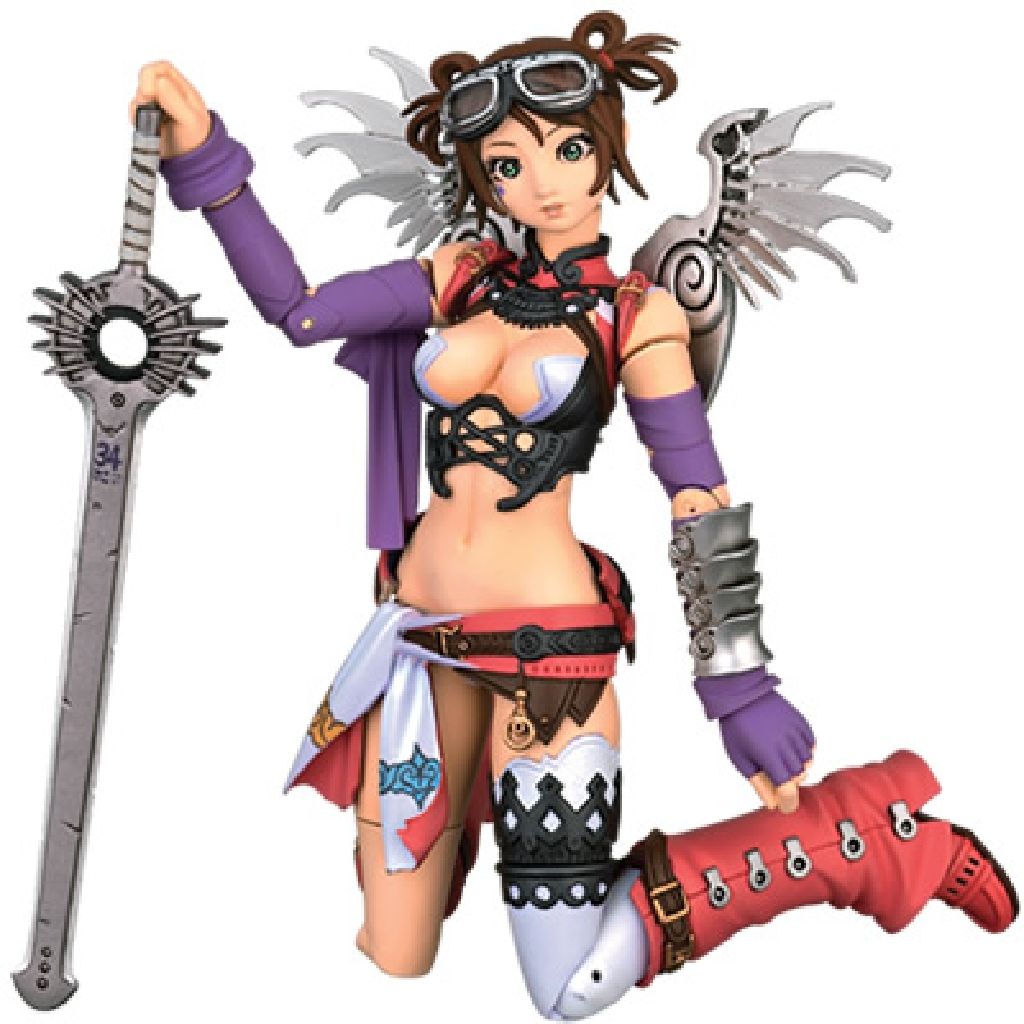 Kaiyodo Revoltech Fraulein Action Figure 04 Pocco  action figure collectible [Barcode 4525296011937] - Main Image 2