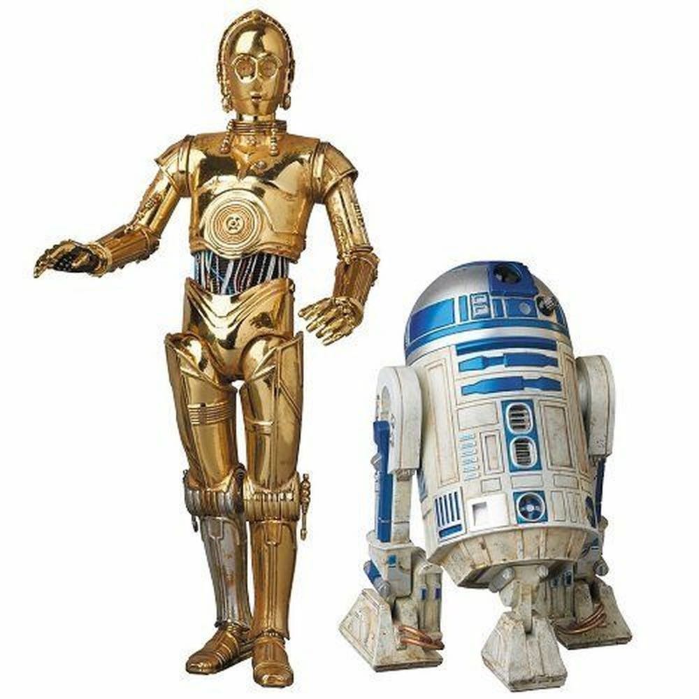 C-3PO & R2-D2 (Mafex No. 012) - Medicom (Star Wars) action figure collectible [Barcode 4530956470122] - Main Image 3