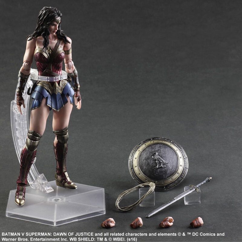 Batman v Superman: Dawn of Justice - Wonder Woman - Mafex (MAFEX Series) action figure collectible [Barcode 4530956470245] - Main Image 2