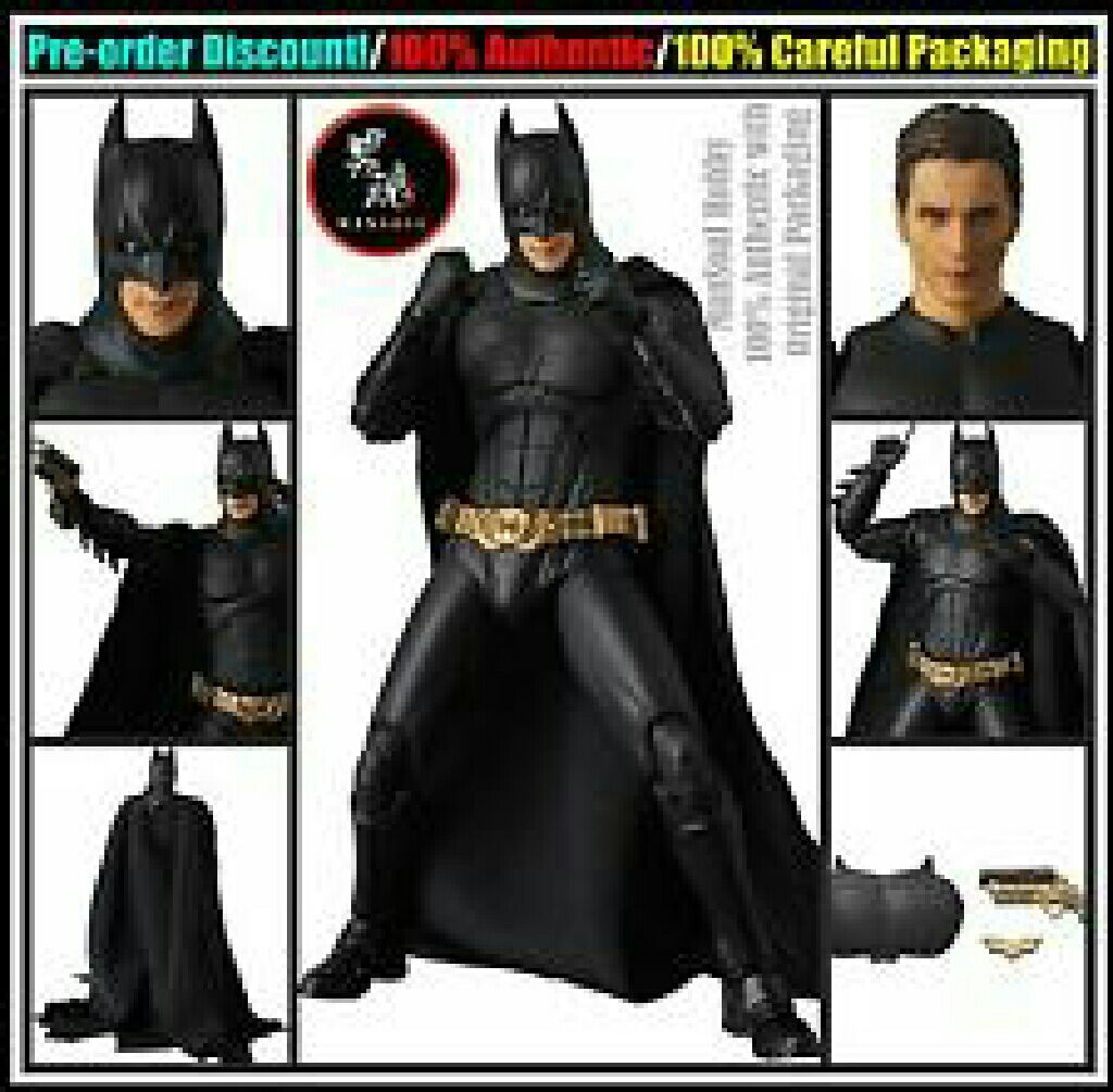 Batman - Medicom Toy Corporation (The Dark Knight Trilogy) action figure collectible [Barcode 4530956470498] - Main Image 2
