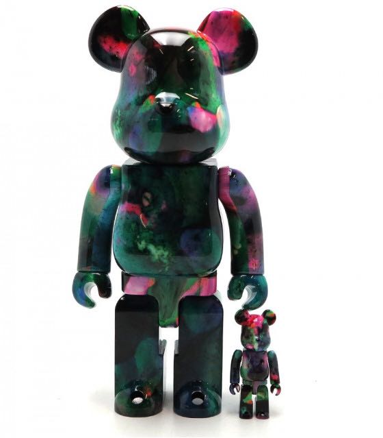 Medicom Pushead Blue Water Be@rbrick - Medicom Toy Corporation (Bearbrick) action figure collectible [Barcode 4530956538884] - Main Image 2