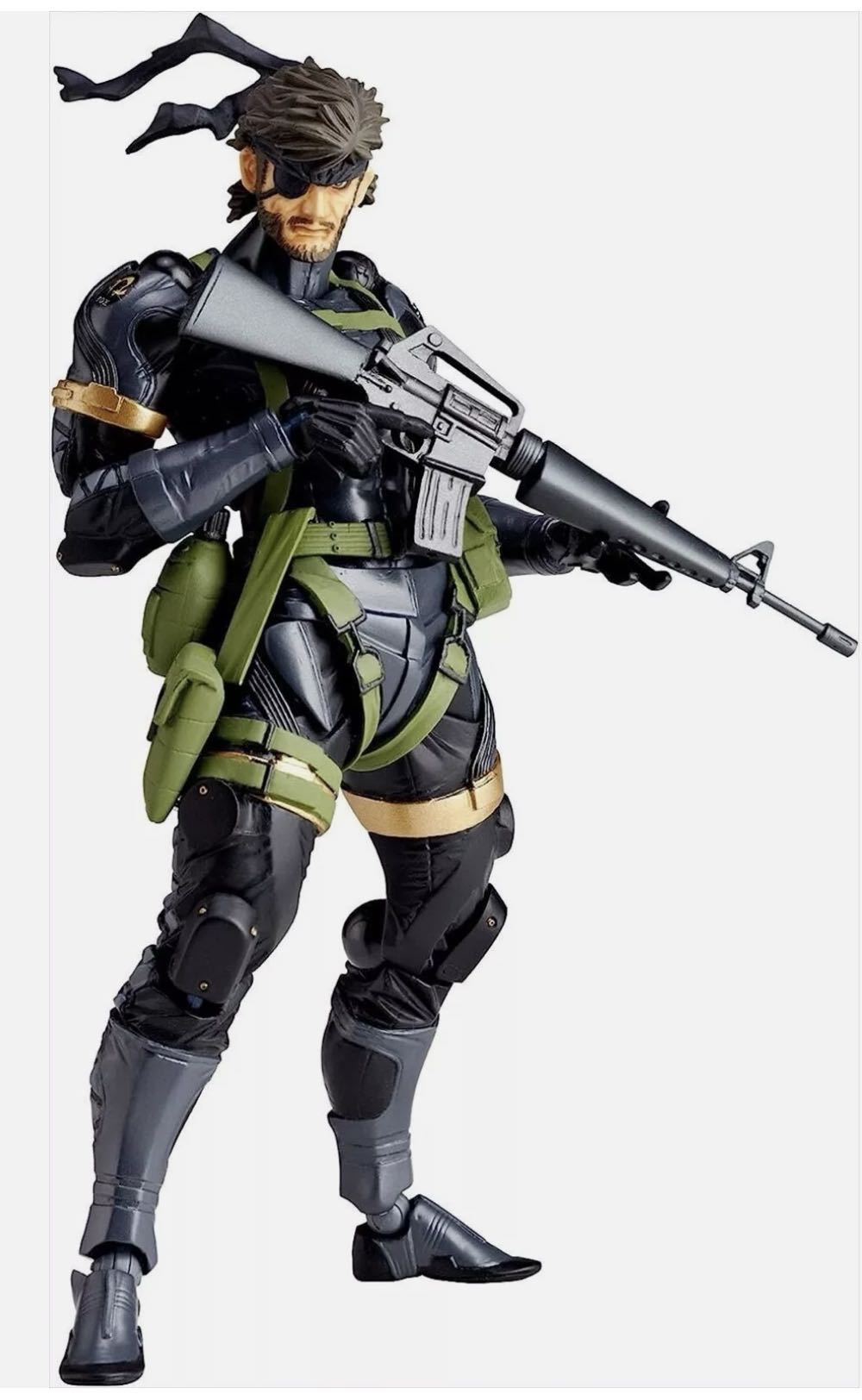 Metal Gear Solid Revoltech Yamaguchi MGS Peace Walker Snake Figure - Kaiyodo Revoltech (Metal Gear Solid Peace Walker) action figure collectible [Barcode 4537807010834] - Main Image 3