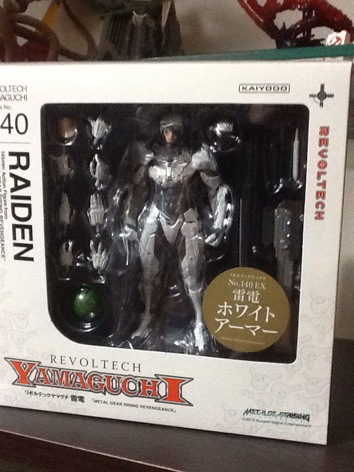 Revoltech Metal Gear Rising RAIDEN EX - Kaiyodo Revoltech (Metal Gear Series) action figure collectible [Barcode 4537807010995] - Main Image 1
