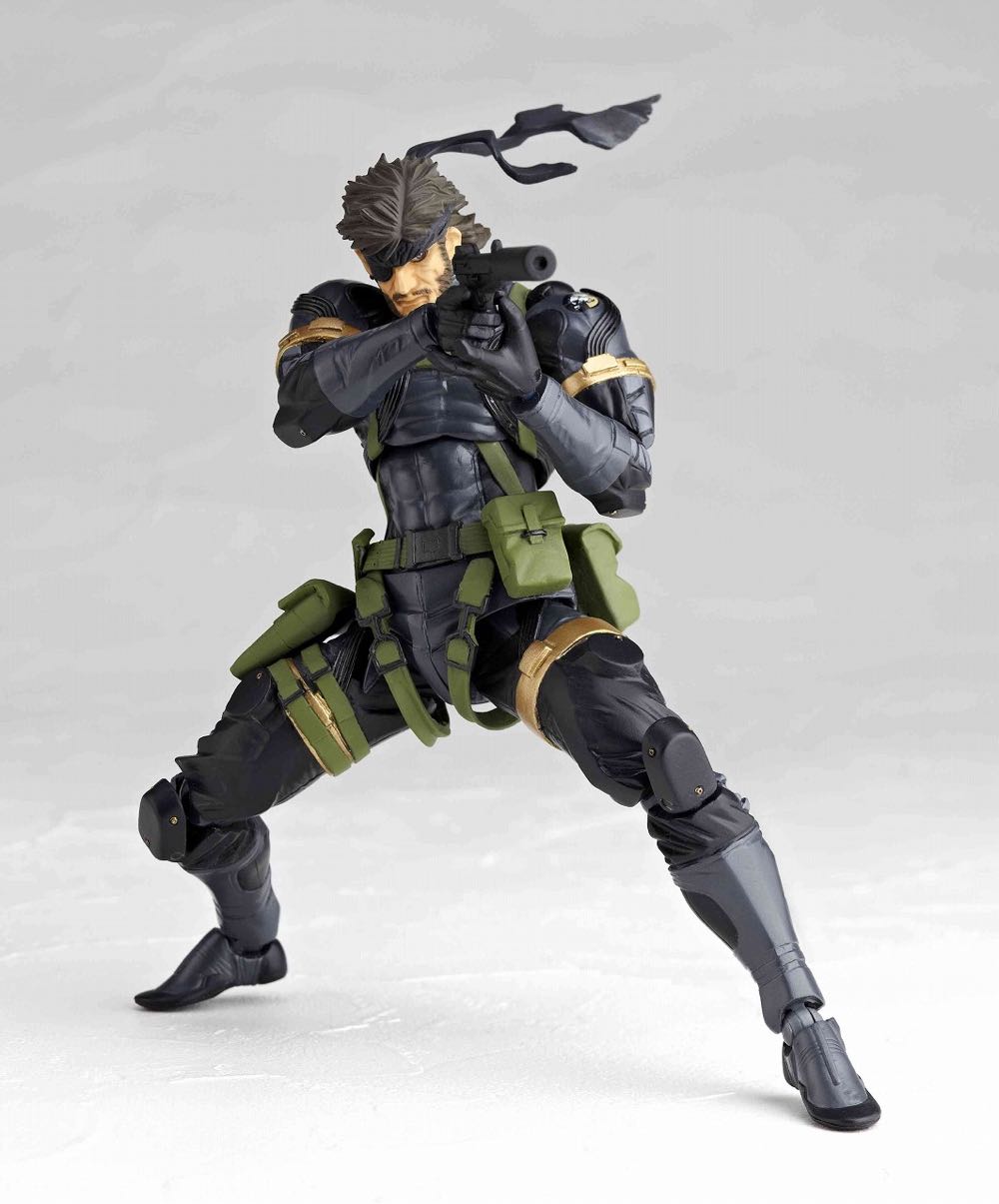 Snake Revoltech Yamaguchi Figure - Revoltech Yamaguchi (Metal Gear Solid Peace Walker) action figure collectible [Barcode 4537807011121] - Main Image 2