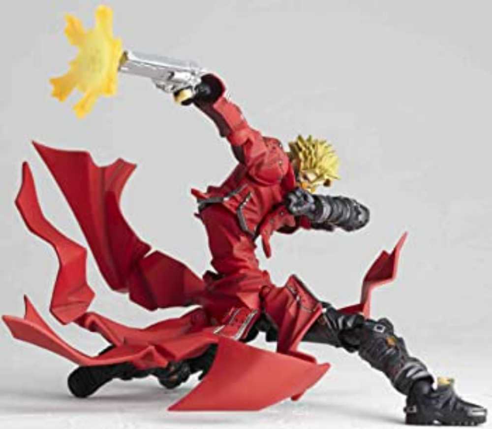 Vash the Stampede - Revoltech (Trigun) action figure collectible [Barcode 4537807011183] - Main Image 2