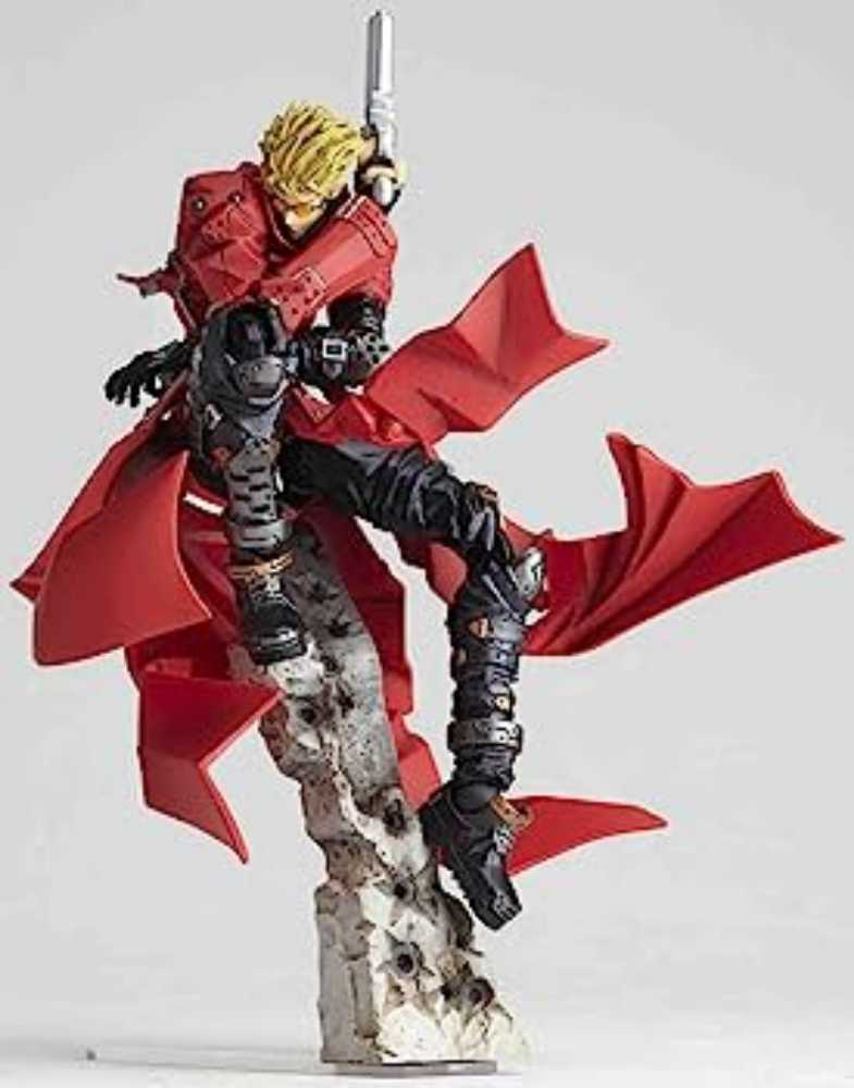 Vash the Stampede - Revoltech (Trigun) action figure collectible [Barcode 4537807011183] - Main Image 3