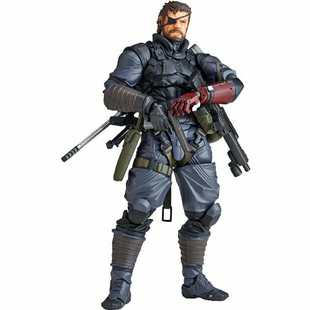 Venom Snake - Metal Gear Solid V - Vulcanlog by Revoltech l (Metal Gear: The Phantom Pain) action figure collectible [Barcode 4537807011206] - Main Image 2