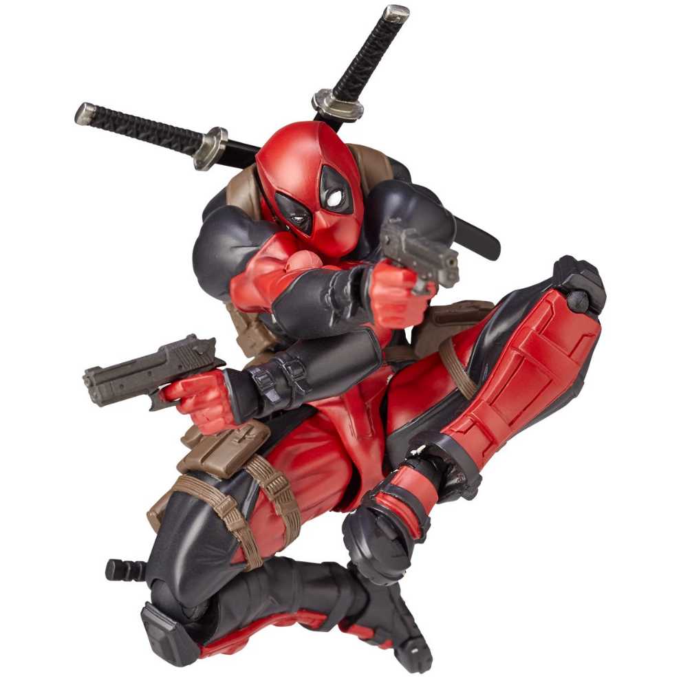 Marvel: Kaiyodo Revoltech- Deadpool - Kaiyodo Revoltech (Marvel Comics) action figure collectible [Barcode 4537807013002] - Main Image 4
