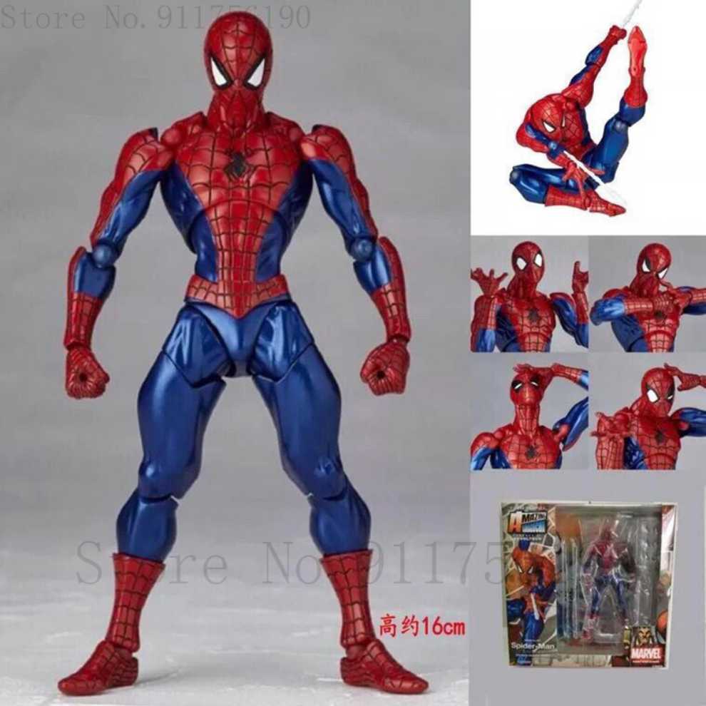 Spider-Man - Kaiyodo Revoltech (Amazing Yamaguchi) action figure collectible [Barcode 4537807013019] - Main Image 3