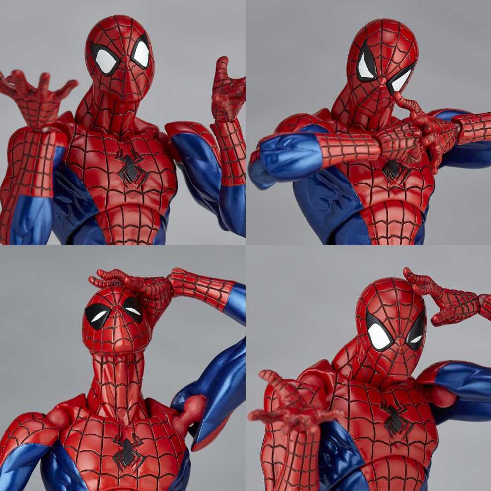 Spider-Man - Kaiyodo Revoltech (Amazing Yamaguchi) action figure collectible [Barcode 4537807013019] - Main Image 4