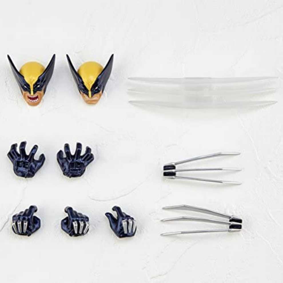 Wolverine Marvel Revoltech Series No.005 Kaiyodo 6” Action Figure Complex - Kaiyodo Revoltech (Marvel X-Men) action figure collectible [Barcode 4537807013040] - Main Image 4