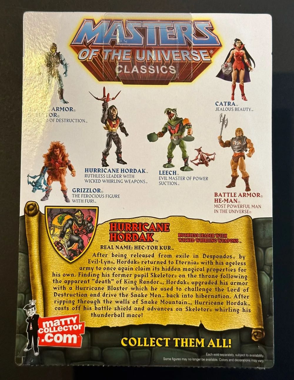 MOTUC Hurricane Hordak - Mattel (Masters Of The Universe Classics) action figure collectible [Barcode 027084918427] - Main Image 4