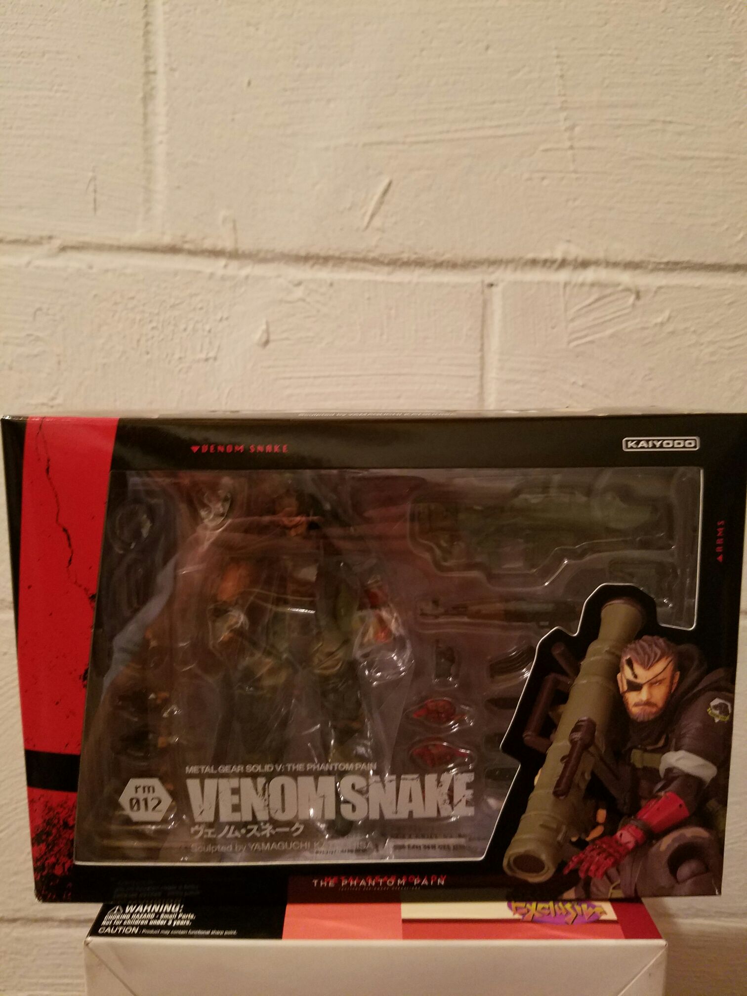 Kaiyodo Metal Gear Solid V: The Phantom Pain: Rm-012 Venom Snake Action Figure - Kaiyodo (Metal Gear Solid) action figure collectible [Barcode 4537807100139] - Main Image 2