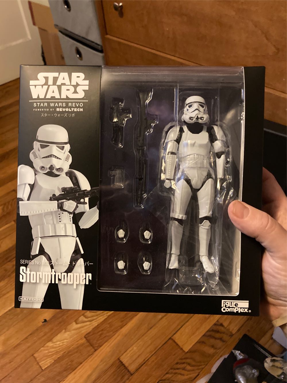Star Wars Stormtrooper Revoltech - Kaiyodo Revoltech (Star Wars) action figure collectible [Barcode 4537807130020] - Main Image 2