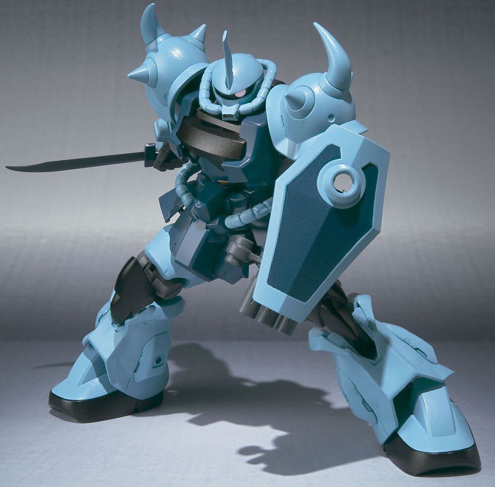 MS-07B-3 Gouf Custom - Bandai action figure collectible [Barcode 4543112005670] - Main Image 2