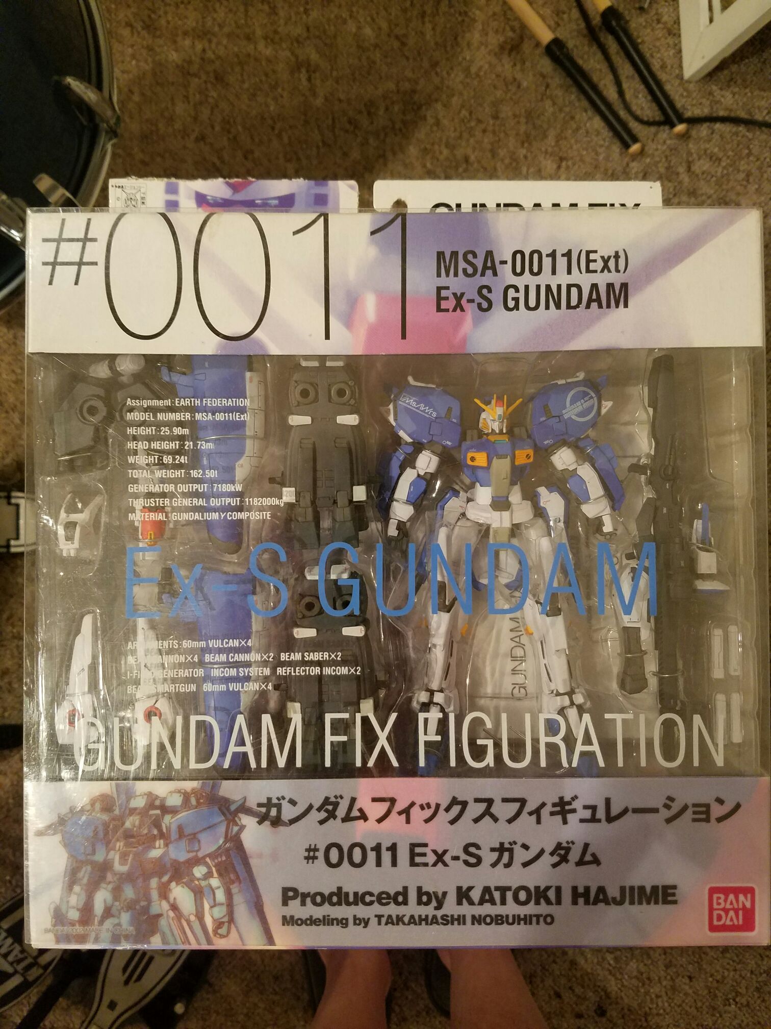 Gundam Fix Figuration # 0011 Ex-s Gundam - Bandai (Mobile Suit Gundam) action figure collectible [Barcode 4543112120465] - Main Image 2