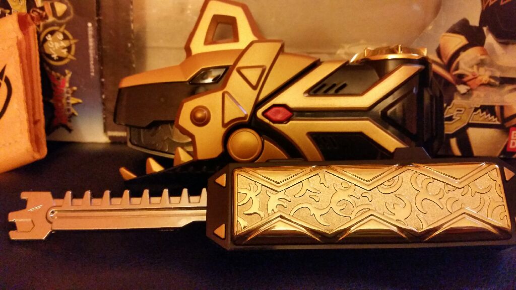 Morpher: Dino Commander & Dino Harp - Bandai (Bakuryuu Sentai Abaranger) action figure collectible [Barcode 4543112158680] - Main Image 2