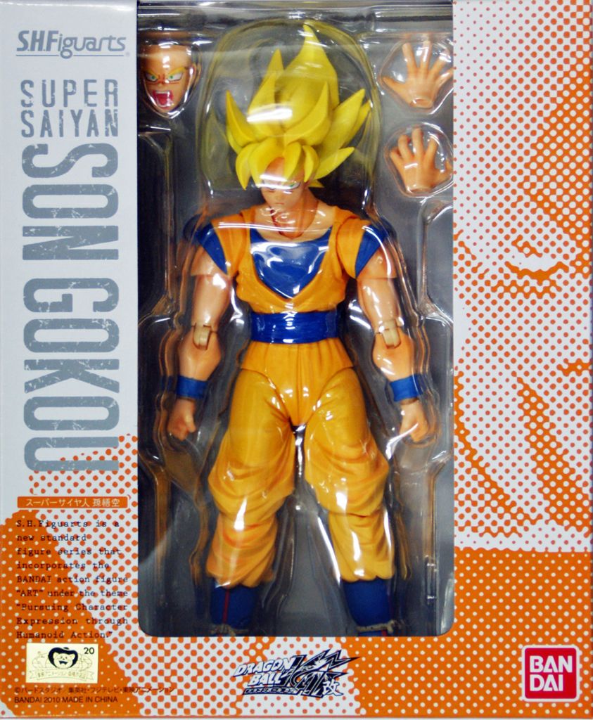 SON GOKU SUPER SAIYAN - Bandai Tamashii Nations (Dragon Ball Z) action figure collectible [Barcode 4543112599124] - Main Image 2