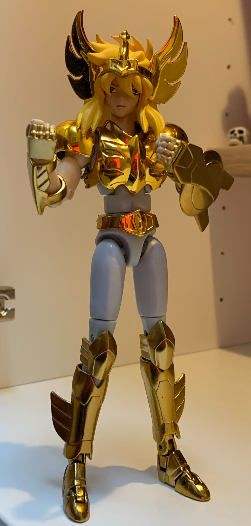 Hyoga (Power of Gold) - Bandai (Bronze Saint) action figure collectible [Barcode 4543112645920] - Main Image 2