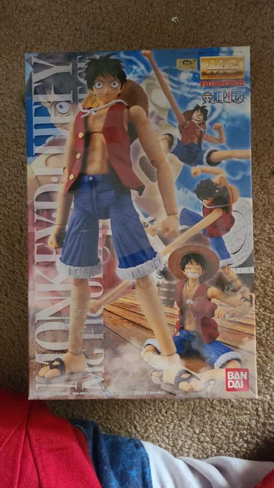 Bandai Figure Rise MG One Piece Monkey D. Luffy Model Kit - Bandai Co. LTD (One Piece) action figure collectible [Barcode 4543112653062] - Main Image 2