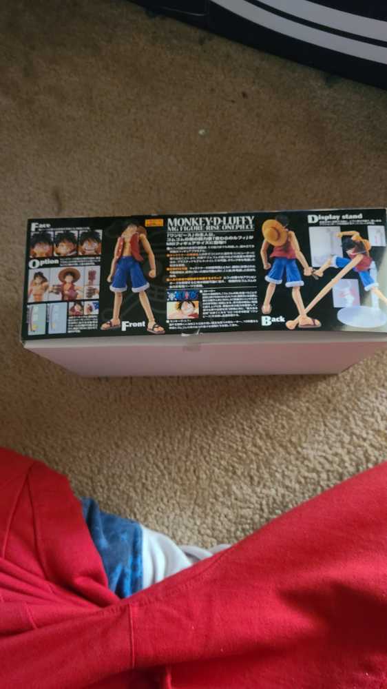 Bandai Figure Rise MG One Piece Monkey D. Luffy Model Kit - Bandai Co. LTD (One Piece) action figure collectible [Barcode 4543112653062] - Main Image 4