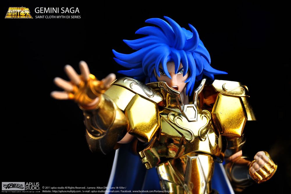 Saint Seiya-Gemini Saga - Bandai Tamashii (Saint Seiya-Cloth Myth EX) action figure collectible [Barcode 4543112670625] - Main Image 3