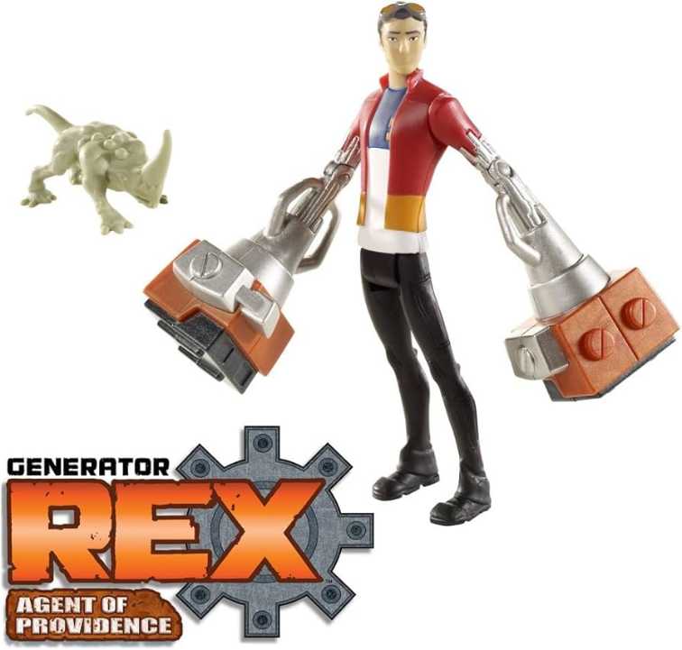 Generator Rex Smackhands Rex  - Mattel (Cartoon Network) action figure collectible [Barcode 027084932218] - Main Image 3