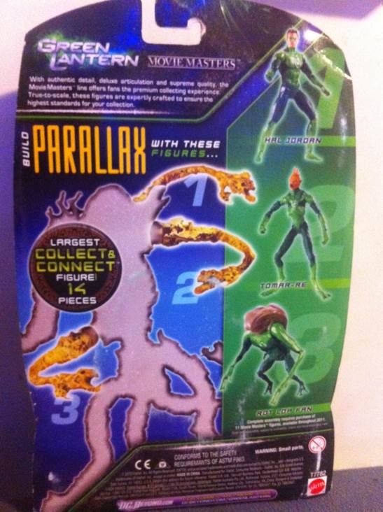 Green Lantern: Hal Jordan - Mattel (Green Lantern Movie Masters) action figure collectible [Barcode 027084932409] - Main Image 2