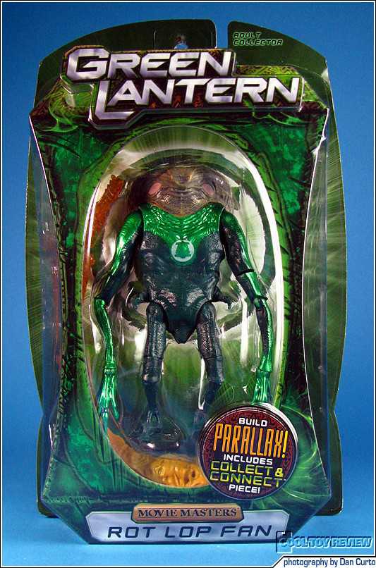 Green Lantern Movie Masters Rot Lop Fan Action Figure - Mattel (Green Lantern Movie) action figure collectible [Barcode 027084932423] - Main Image 3