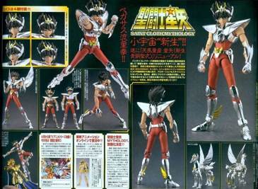 Saint Seiya-Pegasus Seiya V2 - Bandai Tamashii (Saint Seiya-Cloth Myth EX) action figure collectible [Barcode 4543112750365] - Main Image 2