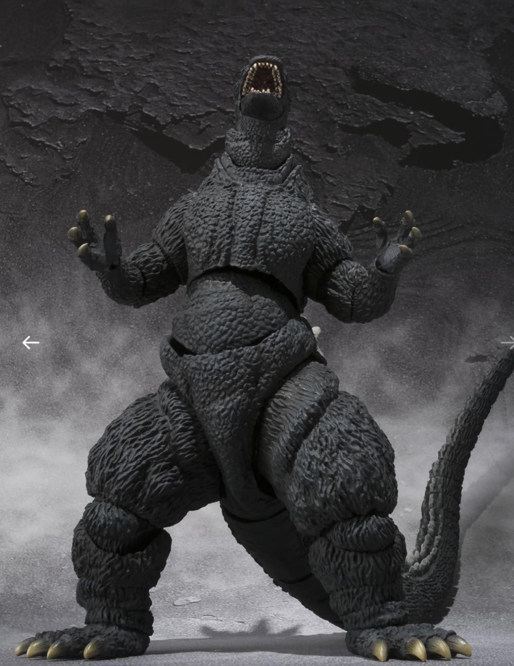 Godzilla (1995) [Birth Ver.] - Tamashi nations (S.H. MonsterArts) action figure collectible [Barcode 4543112752284] - Main Image 4