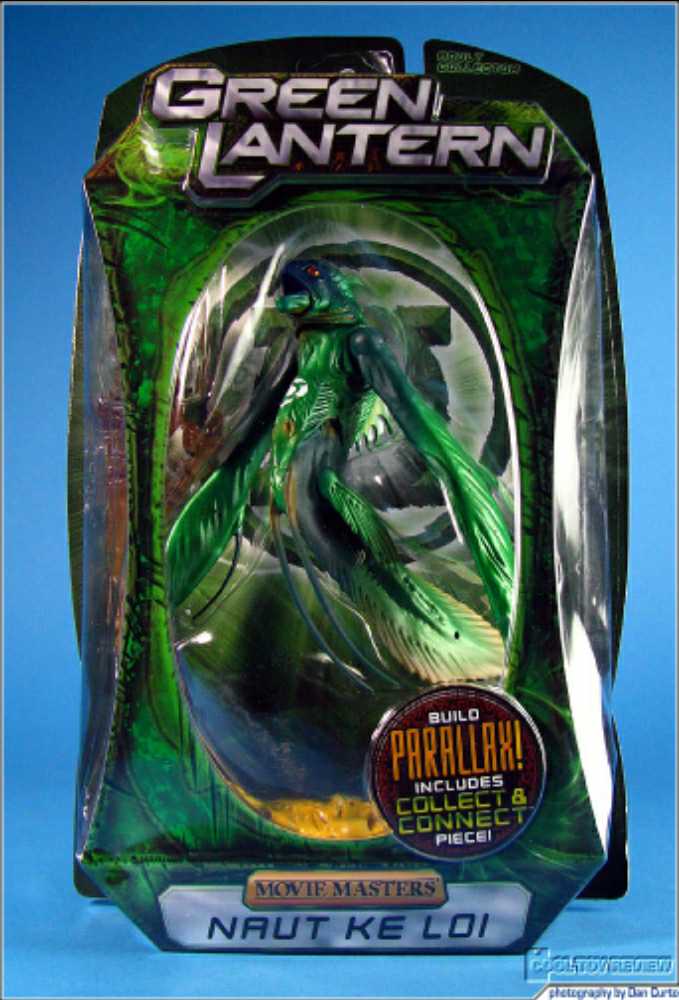 Green Lantern Movie Masters Naut Ke Loi Action Figure Parallax Baf - Mattel (Green Lantern Movie) action figure collectible [Barcode 027084932430] - Main Image 3