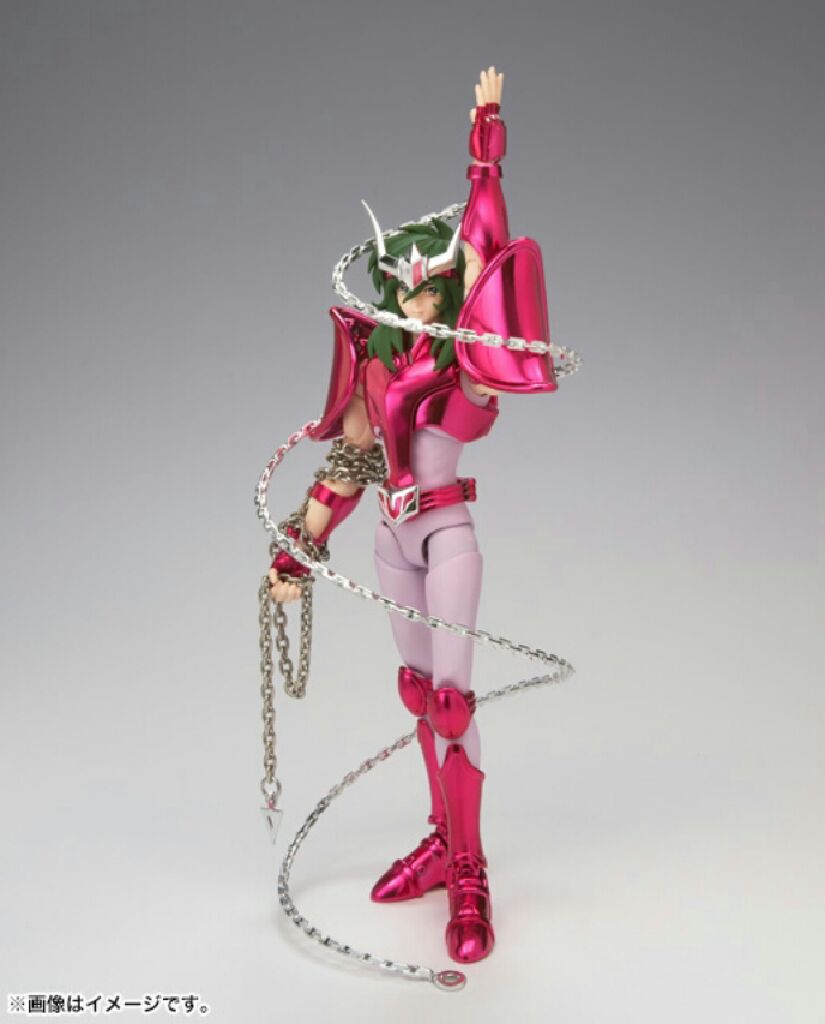 Saint Seiya-Andromeda Shun V2 - Bandai Tamashii (Saint Seiya-Cloth Myth EX) action figure collectible [Barcode 4543112771759] - Main Image 2