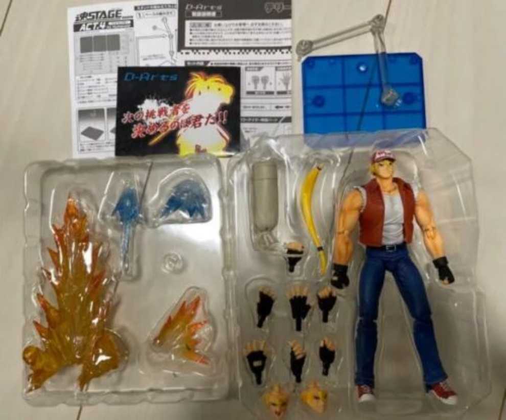 Bandai D-Arts Fatal Fury Terry Bogard - Bandai (King of Fighters) action figure collectible [Barcode 4543112771810] - Main Image 3