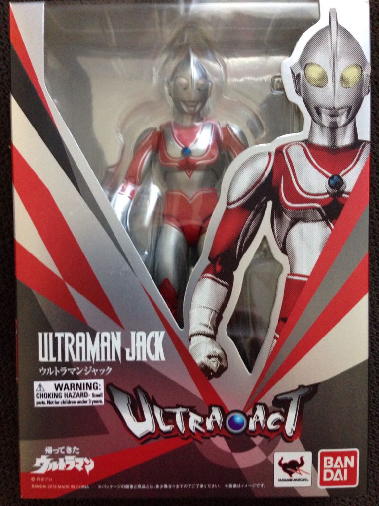 Ultraman Jack - Ultra Act Bandai (Ultraman) action figure collectible [Barcode 4543112779274] - Main Image 1