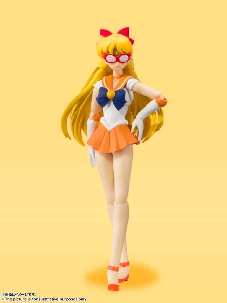 Sailor Venus S. H. Figuarts Animation Color Edition - S. H. Figuarts (Sailor Moon) action figure collectible [Barcode 4543112815064] - Main Image 3