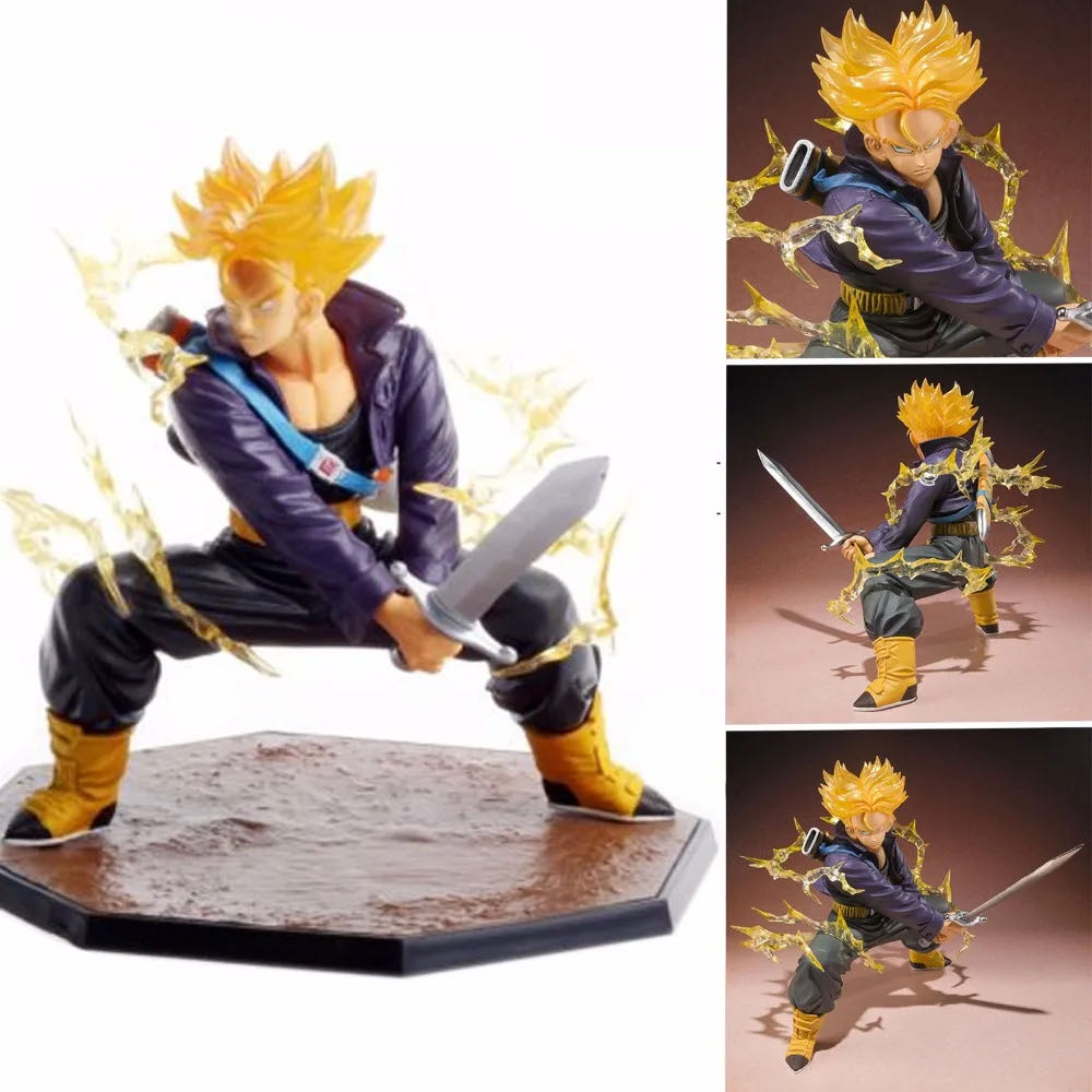 DBZ Figuarts Zero Super Saiyan Trunks - Figuarts Zero / Bandai (Dragon Ball Z) action figure collectible [Barcode 4543112831378] - Main Image 4
