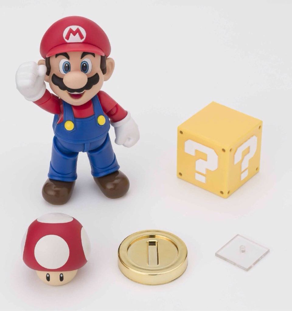 Mario - Bandai (S.H. Figuarts) action figure collectible [Barcode 4543112831590] - Main Image 2