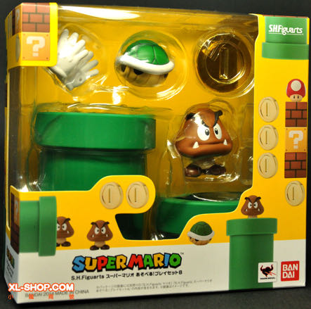 Super Mario Diorama Playset B - Bandai (S.H. Figuarts Super Mario) action figure collectible [Barcode 4543112831958] - Main Image 2