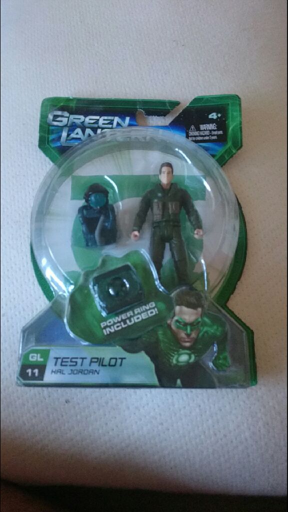 Hal Jordan (Test Pilot) - Mattel (Green Lantern Movie 3.75”) action figure collectible [Barcode 027084932591] - Main Image 2
