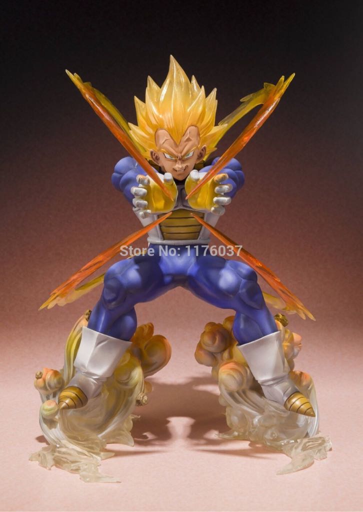 DBZ Figuarts Zero: Super Saiyan Vegeta Final Flash - Figuarts Zero / Bandai (Dragon Ball Z) action figure collectible [Barcode 4543112856098] - Main Image 2