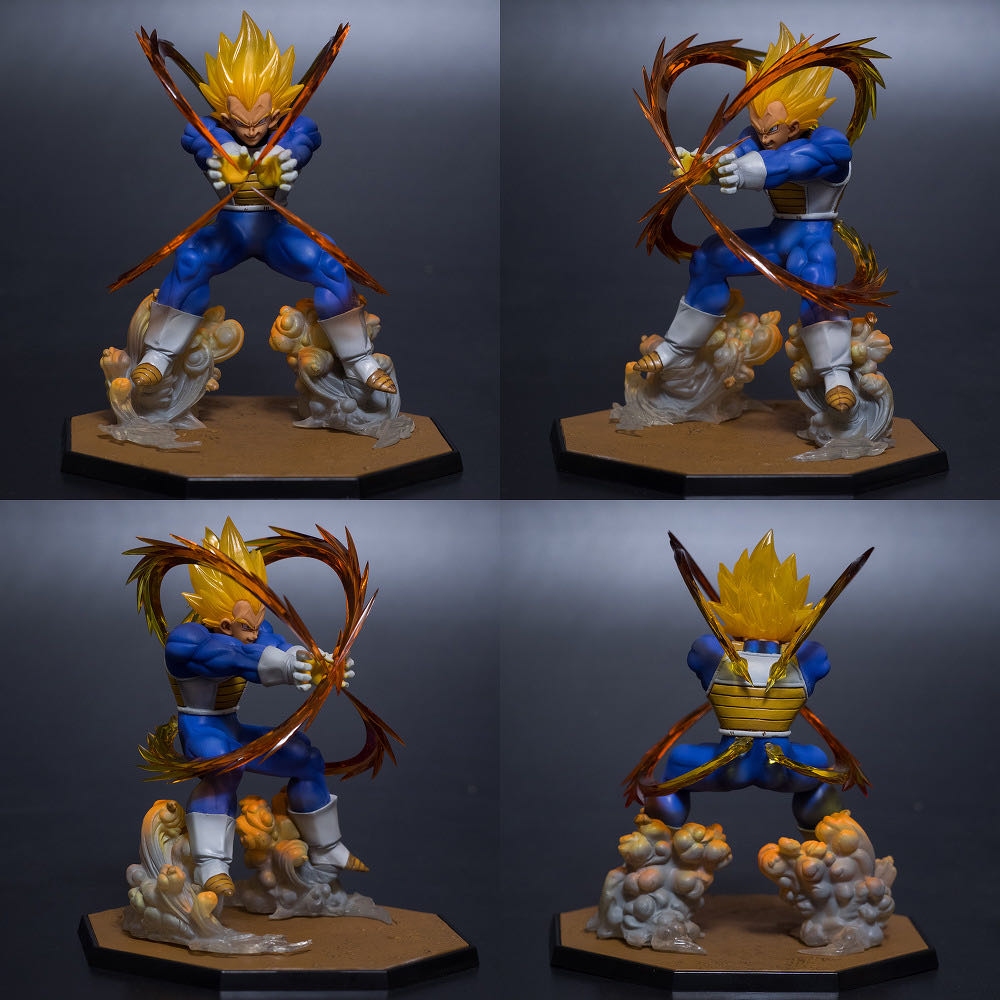 DBZ Figuarts Zero: Super Saiyan Vegeta Final Flash - Figuarts Zero / Bandai (Dragon Ball Z) action figure collectible [Barcode 4543112856098] - Main Image 4