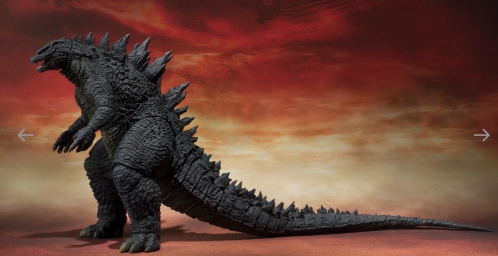 Godzilla 2014 - Tamashi nations (S.H. MonsterArts) action figure collectible [Barcode 4543112864024] - Main Image 4