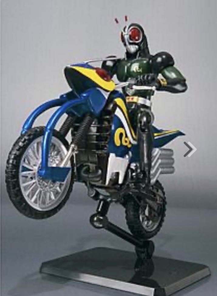 Kamen Rider Bike Bandai Tamashii Nations S.H.Figuarts Acrobater Motorcycle ”Masked Rider” Acti... - Bandai S.H. Figuarts Tamashii Nations action figure collectible [Barcode 4543112867186] - Main Image 5