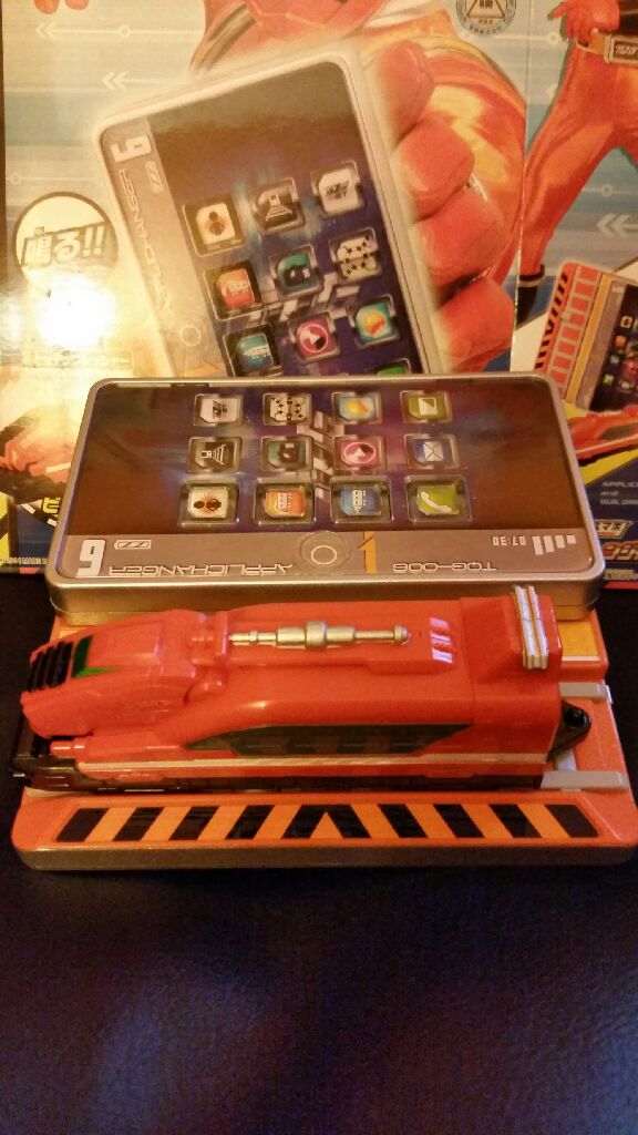 Morpher: Transformation SmarPho Applichanger - Bandai (Ressha Sentai ToQger) action figure collectible [Barcode 4543112867827] - Main Image 2