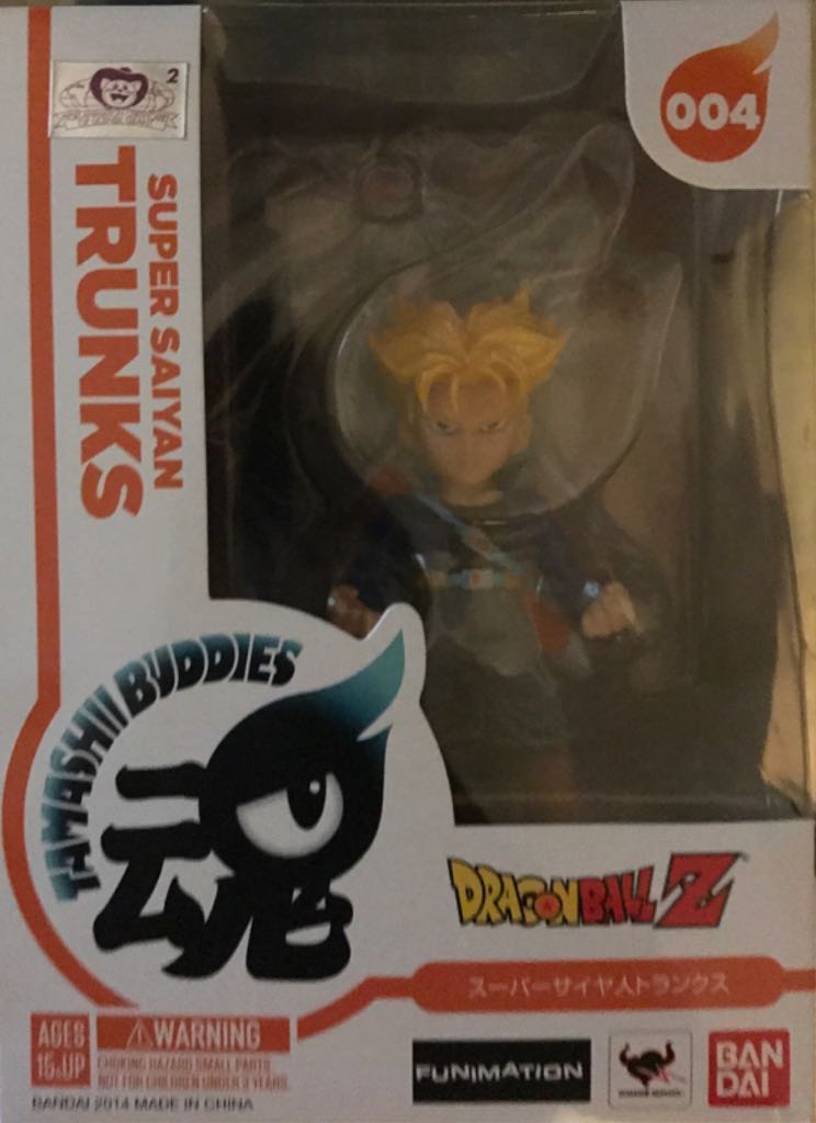Tamashii Buddies Dragon Ball Z 004 Super Saiyan Trunks - Bandai (Dragonball Z) action figure collectible [Barcode 4543112910363] - Main Image 2