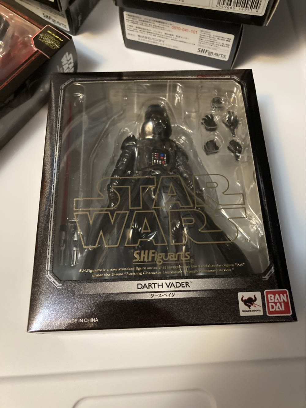Darth Vader [SOLD] - Bandai (Star Wars: Episode IV - A New Hope) action figure collectible [Barcode 4543112928603] - Main Image 3