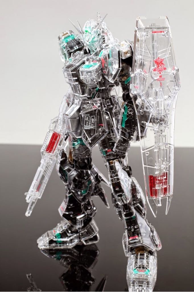 Bandai Mg 1/100 Rx-93 Nu Gundam Ver Ka Mechanical Clear Plastic Model Kit (Gunpla expo )  action figure collectible [Barcode 4543112953063] - Main Image 2