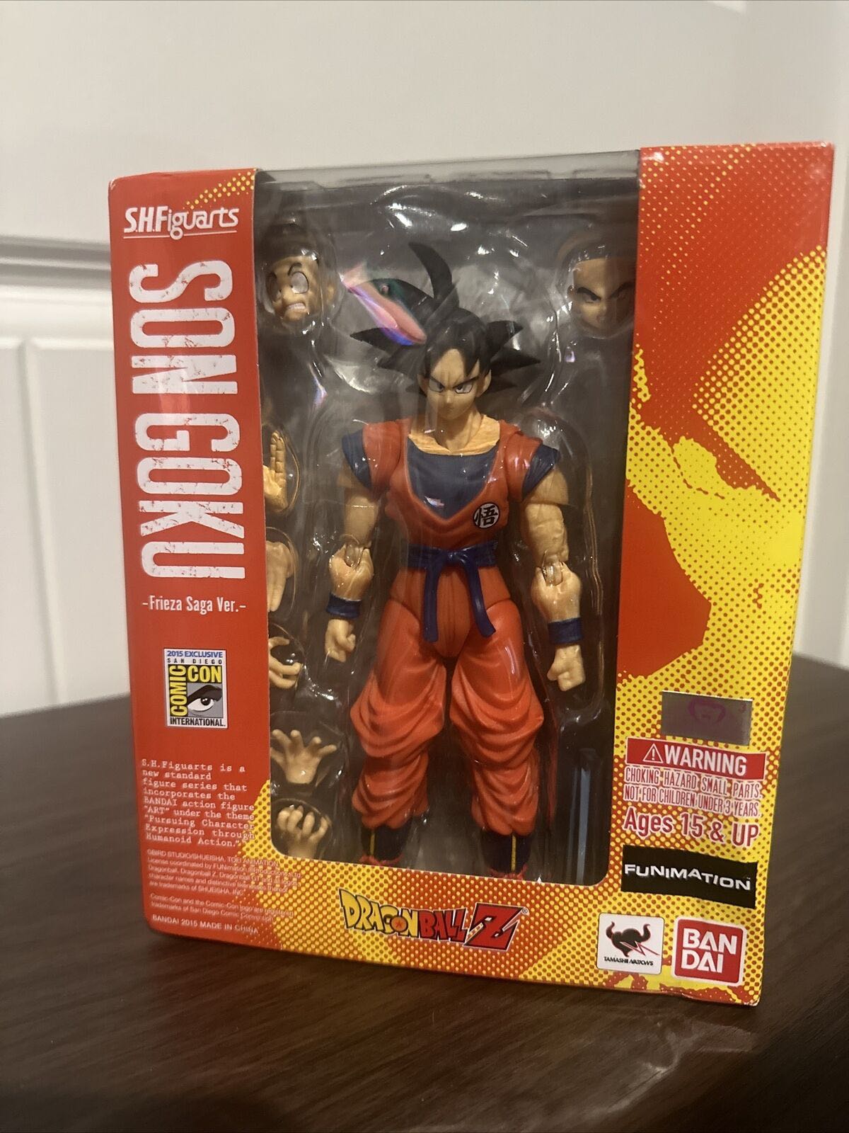 SON GOKU FRIEZA SAGA Ver. (Exclusive Edition) - Tamashii Nations - Bandai Spirits (Dragon Ball Z) action figure collectible [Barcode 4543112956965] - Main Image 2